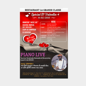 Affiche Restaurant La grande classe