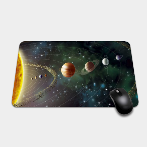 Tapis de souris univers et planètes