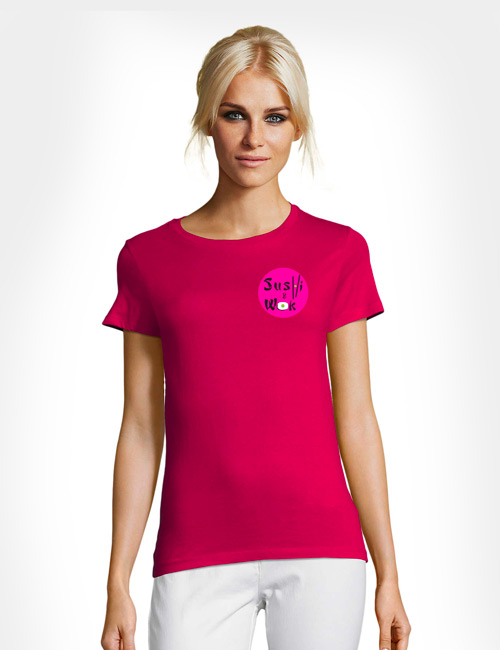 T-shirt rose femme