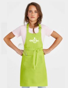 Tablier enfant vert