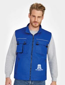 Workwear Gilet bleu
